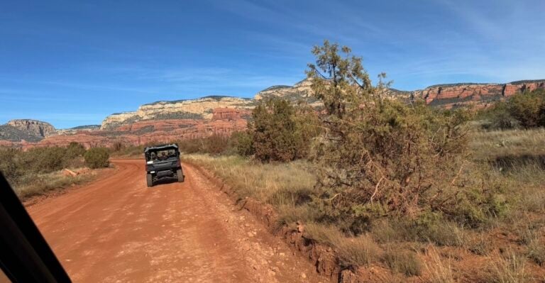 Blog 31 UTV sunset ride through Sedona red rocks