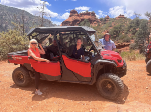 Blog 26 Sedona UTV rental on backcountry trail