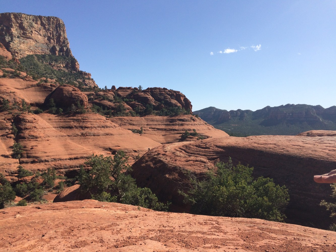 a canyon in Sedona AZ